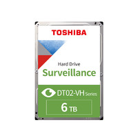 东芝(TOSHIBA) 监控级硬盘 6TB SATA 5400转 256M(DT02ABA600VH)