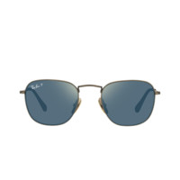 Ray-Ban 雷朋 RB8157 9208T0 男士偏光太阳镜 古金色框极光蓝片 48mm