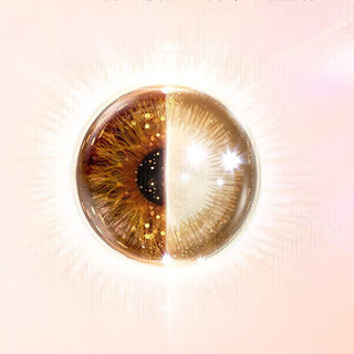 ACUVUE 安视优 天生闪耀系列 日抛美瞳软性角膜接触镜 #黑棕金色 30片 250度