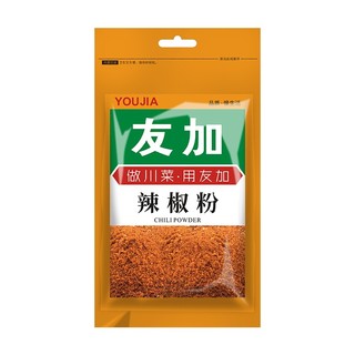 友加 食品辣椒粉 四川特产二荆条辣椒制作 火锅蘸料烧烤调味料100g