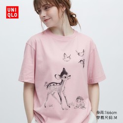 UNIQLO 优衣库 女装 (UT)Disney Sketchbook印花T恤(迪士尼) 456402
