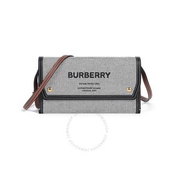 BURBERRY 博柏利 Horseferry 印花帆布手机包