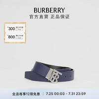 BURBERRY 博柏利 皮带男 双面两用专属标识皮革皮带腰带80432461