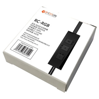 ID-COOLING RC-RGB RGB灯光控制器 三键操控12V4针与外接SATA供电