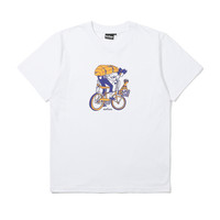 WILD THINGS 男士饰logo图案印花T恤 WTHTEM20048KEWHX
