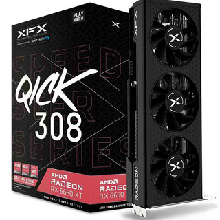 RX6500XT RX6600 RX6650XT RX6750XT讯景电竞游戏显卡