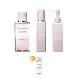 COSME DECORTE 黛珂 沁活晶澈护肤3件套（柔肤乳200ml+精华水200ml+双效洁肤乳200ml）+赠蜜糖嫩肤露50ml