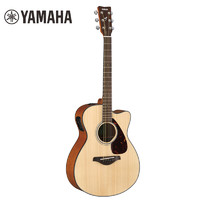 YAMAHA 雅马哈 FSX800C电箱吉他 木吉他缺角 40英寸