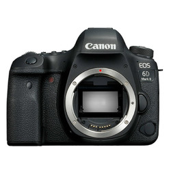Canon 佳能 数码单反相机 EOS 6D Mark II 单机（黑色）