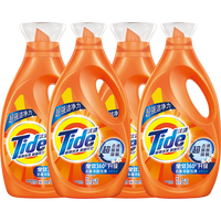 Tide 汰渍 全效360系列 洗衣液 2kg*2瓶+1kg*2瓶 洁雅百合香