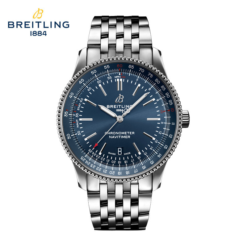 BREITLING 百年灵 航空计时1系列 41毫米自动上链腕表 A17326161C1A1