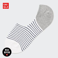 优衣库 男装/女装 袜子 短袜 (船袜 防滑 条纹) 457278 UNIQLO