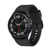 SAMSUNG 三星 Galaxy Watch6 Classic 智能手表 43mm 黑色表壳 宇夜黑硅胶表带（北斗、血压、GPS、ECG）