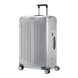 Samsonite 新秀丽 拉杆箱铝镁合金行李箱旅行箱品质经典CS0*08003银色28英寸