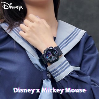 Disney 迪士尼 电子手表女孩学生独角兽运动初中女生高中2023新款 灵动紫
