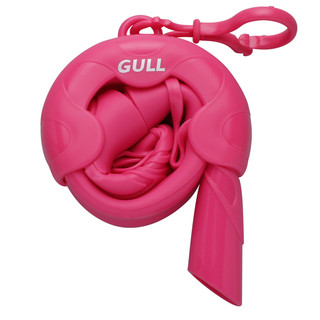 GULL自由潜浮潜呼吸管液态硅胶可折叠湿式管猎潜水软管送收纳盒