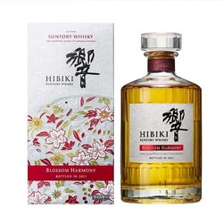 SUNTORY 三得利 响2021 限定版 樱花桶 威士忌 43度 700ml礼盒装