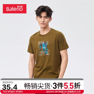 Baleno 班尼路 男士印花T恤 880028661G002