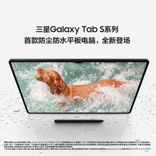 SAMSUNG 三星 平板电脑2023款Tab S9+ 12.4英寸 12G+512GB WIFI 骁龙8Gen2护眼顺滑全视屏 内附Spen 云雾金 赠品版