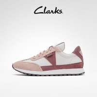 Clarks 其乐 女士复古百搭小白鞋 261667714