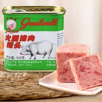 长城牌 火腿猪肉罐头 340g