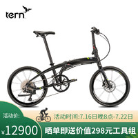 TERN 燕鸥Verge P10折叠自行车22寸 玄青色