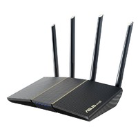 88VIP：ASUS 华硕 RT-AX57 双频3000M 家用级千兆Mesh无线路由器 Wi-Fi 6 黑色