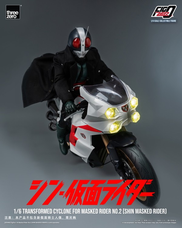 threezero Figzero系列 新假面骑士2号 1/6可动人偶