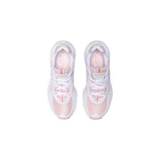 SKECHERS 斯凯奇 D'Lites Airy 女子休闲运动鞋 88888105/WCRL 白色/珊瑚色 36