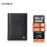 Samsonite 新秀丽 男士商务休闲卡包时尚多功能牛皮护照夹礼盒装 TK8*09003