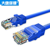 PLUS会员：datangbg 大唐保镖 超五类网线 网络跳线 非屏蔽网络连接线1米 DT2808-501
