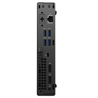 DELL 戴尔 OptiPlex3090MFF 十代酷睿版 台式机 黑色（酷睿i3-10105T、核芯显卡、16GB、512GB SSD）