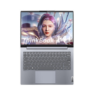 Lenovo 联想 ThinkBook 14+ 2023款 七代锐龙版 14.0英寸 轻薄本 灰色（锐龙R7-7840H、核芯显卡、32GB、 1TB SSD、2.8K、IPS、90Hz、21J1000GCD）