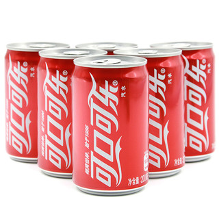 可口可乐 迷你雪碧200ml*12罐碳酸饮料汽水超小罐装新老包装随机发货 可口可乐200ml*12罐