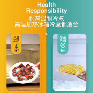 汉世刘家 点断式保鲜膜厨房家用经济装食品微波炉耐高温食品级水果蔬菜商用