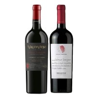 Vina Valdivieso 瓦帝维索 +伊拉苏 单一园 赤霞珠干红葡萄酒 套装