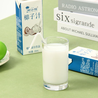 椰汁整箱椰树椰子汁新鲜植物蛋白椰奶椰子水饮料椰浆250ml*10盒 250ml*20瓶共二箱