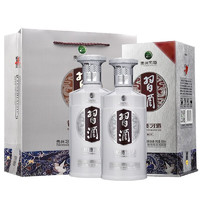 礼遇季：XIJIU 习酒 银质 第三代 53%vol 酱香型白酒 500ml*2瓶 礼盒装