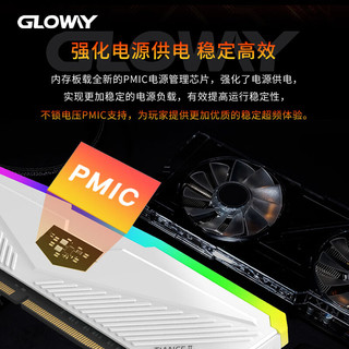 光威(Gloway) 32GB (16GBX2) 套装 DDR5 6000 台式机内存 天策Ⅱ代系列 CL30 RGB 海力士 Adie