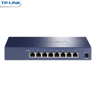 TP-LINK 普联 TL-SH1008 全千兆8口2.5G以太网交换机2500M 企业网络交换机 即插即用