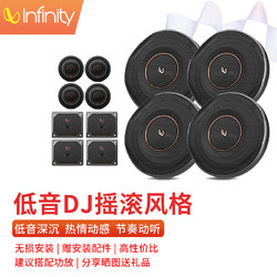 Infinity 燕飞利仕 致臻基本型 DJ摇滚汽车音响偏低音四门喇叭 推荐加功放