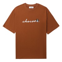 补贴购：:CHOCOOLATE 男女同款文字印花T恤 B1XTECLTEU07KBWX