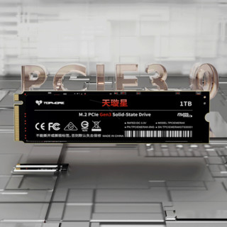 TOPMORE 达墨 天璇 NVMe M.2 固态硬盘 1TB（PCI-E3.0）