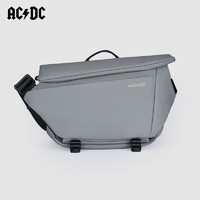 ACDC 胸包男运动休闲大容量斜挎包个性设计多功能单肩包 灰色A121520-83