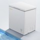 Midea 美的 100升家用迷你小型冰柜冷藏冷冻转换冰柜一级能效冷柜BD/BC-100KMD(E)