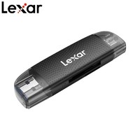 Lexar 雷克沙 读卡器310 USB3.2二合一typec读卡器支持TF/SD卡双接口高速