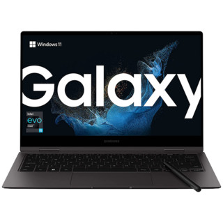 三星（SAMSUNG） Galaxy Book2 Pro 360 二合一折叠轻薄笔记本电脑新款 石墨灰 13.3英寸+8G内存+i5+256G固态硬盘