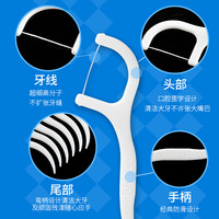 3盒装150支超细高拉力细滑牙线棒一次性牙签牙线便携牙线盒牙线签