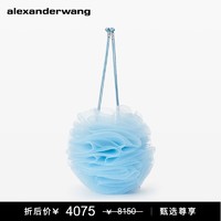 alexanderwang [季末甄选]alexanderwang亚历山大王网眼纱pom包抽绳手提包