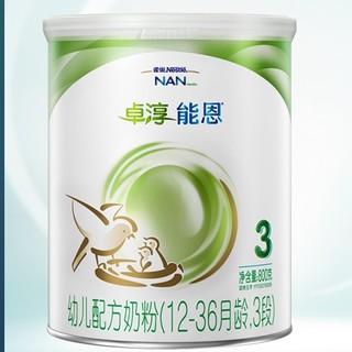 Nestlé 雀巢 卓淳能恩 婴儿配方有机奶粉 3段 800g